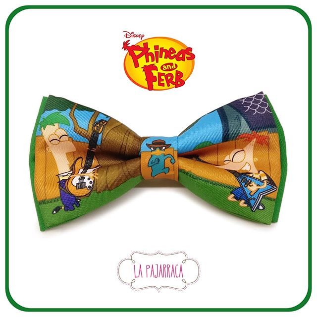 Phineas y Ferb - Ferb, ya sé lo que vamos a hacer hoy - Pajaritas Personalizadas La Pajarraca
